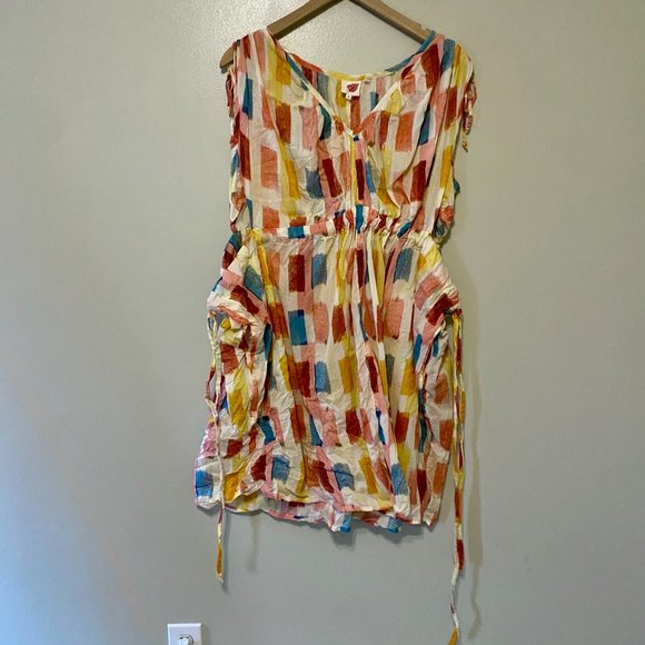 Anthropologie Lilka Painter's Palette Cut Out Dress - Picture 4 of 9